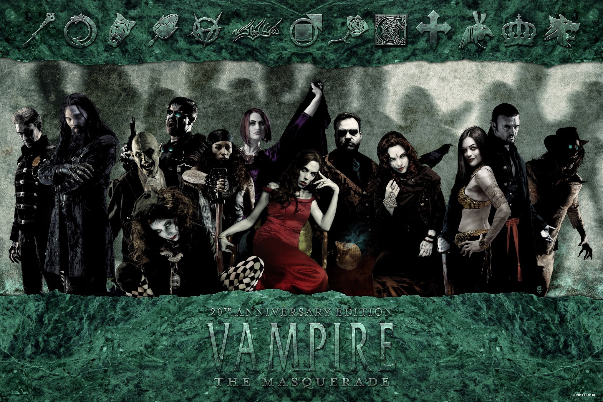 Annunciata la quinta edizione di Vampire: The Masquerade e la ristampa di Vampire: The Eternal Struggle