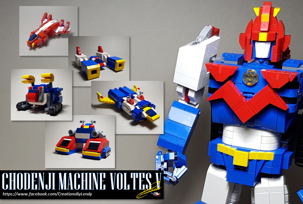 Vultus V inserito su LEGO Ideas dal creatore di Voltron