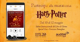 Audible e Harry Potter: al Salone del libro una maratona con Francesco Pannofino