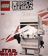 Trapelata immagine dello Stormtrooper LEGO Brickheadz