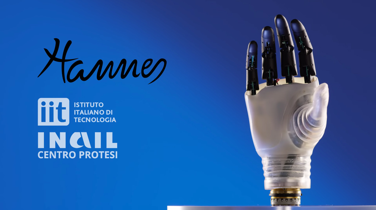 Hannes, la mano robotica tutta italiana