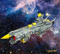 La MOC della corazzata Andromeda LEGO