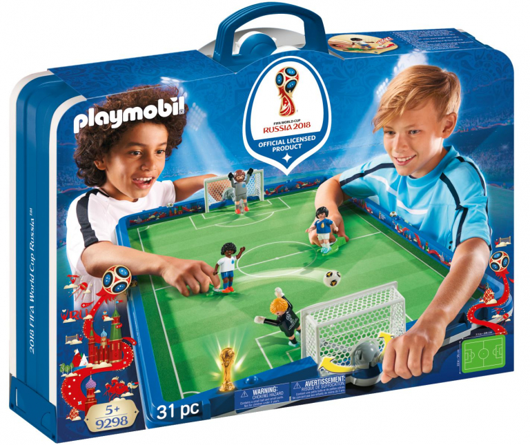 I nuovi set Playmobil dedicati alla campionato mondiale di calcio