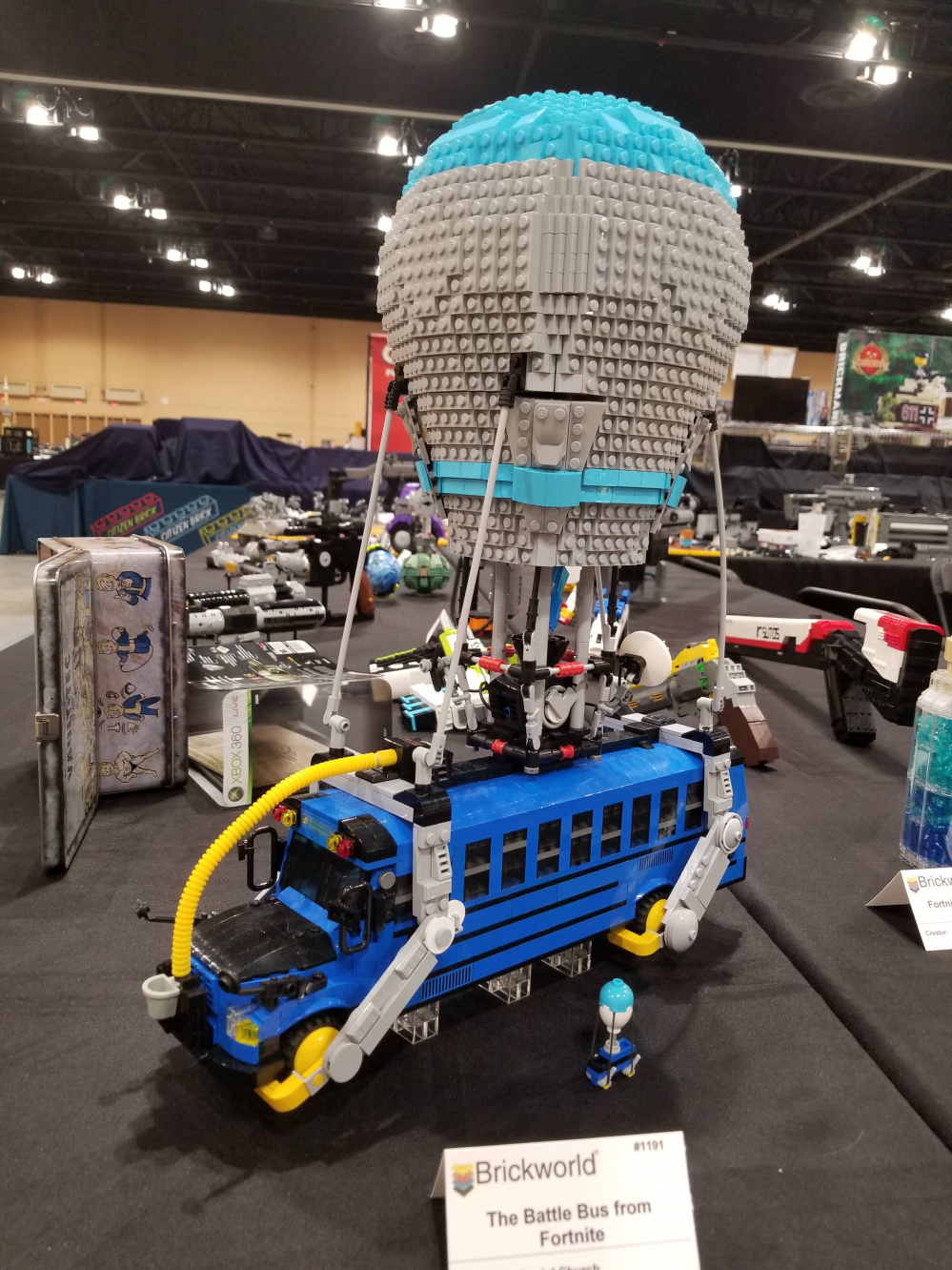 fortnite battle bus lego