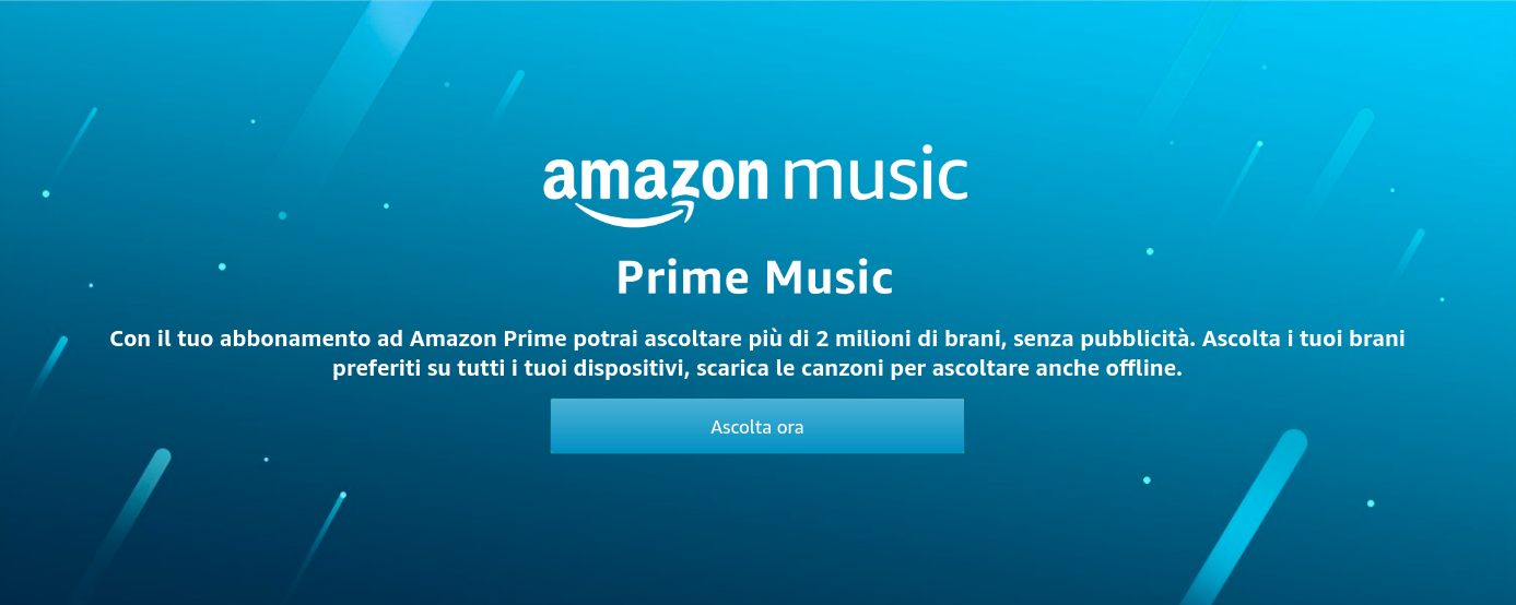 Amazon Music, ora tutto il catalogo è incluso con Amazon Prime