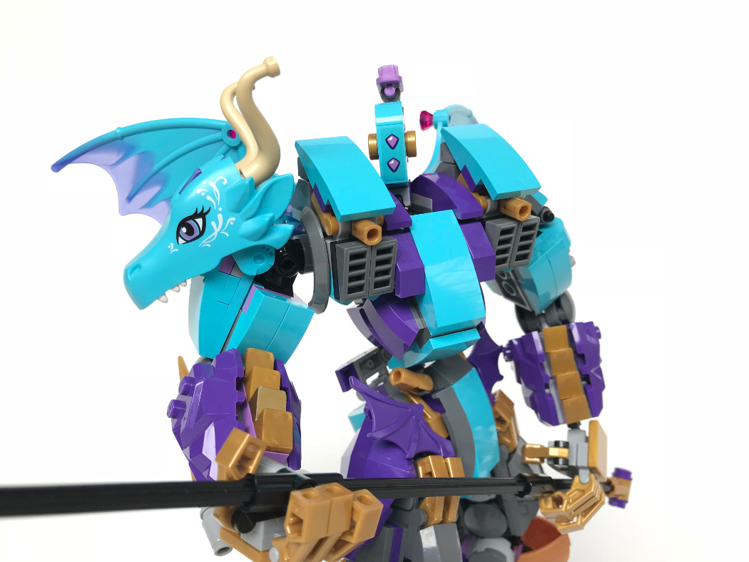 Il robot LEGO Azure Guardian di Catpipe