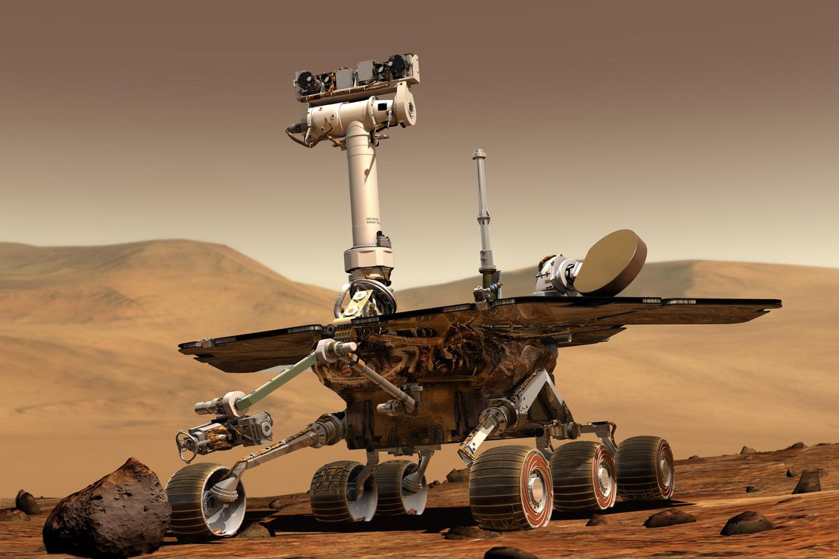 Il rover Opportunity in difficoltà su Marte a causa di una enorme tempesta di sabbia