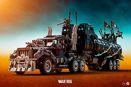 Il War Rig di Mad Max riprodotto in LEGO da Nicola Stocchi