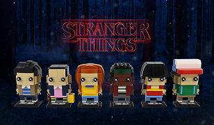 I personaggi di Stranger Things in formato LEGO Brickheadz