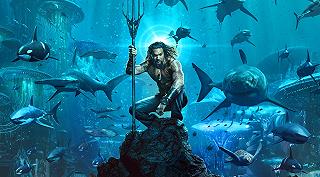 Aquaman: Jason Momoa protagonista del primo poster