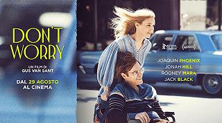 Dont’ Worry: il trailer e il poster del nuovo film di Gus Van Sant