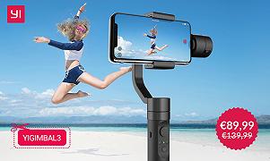 Il nuovo YI Smartphone Gimbal in sconto per 48 ore