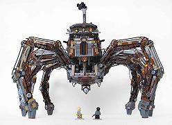 La Tarantola steampunk di Wild Wild West in LEGO