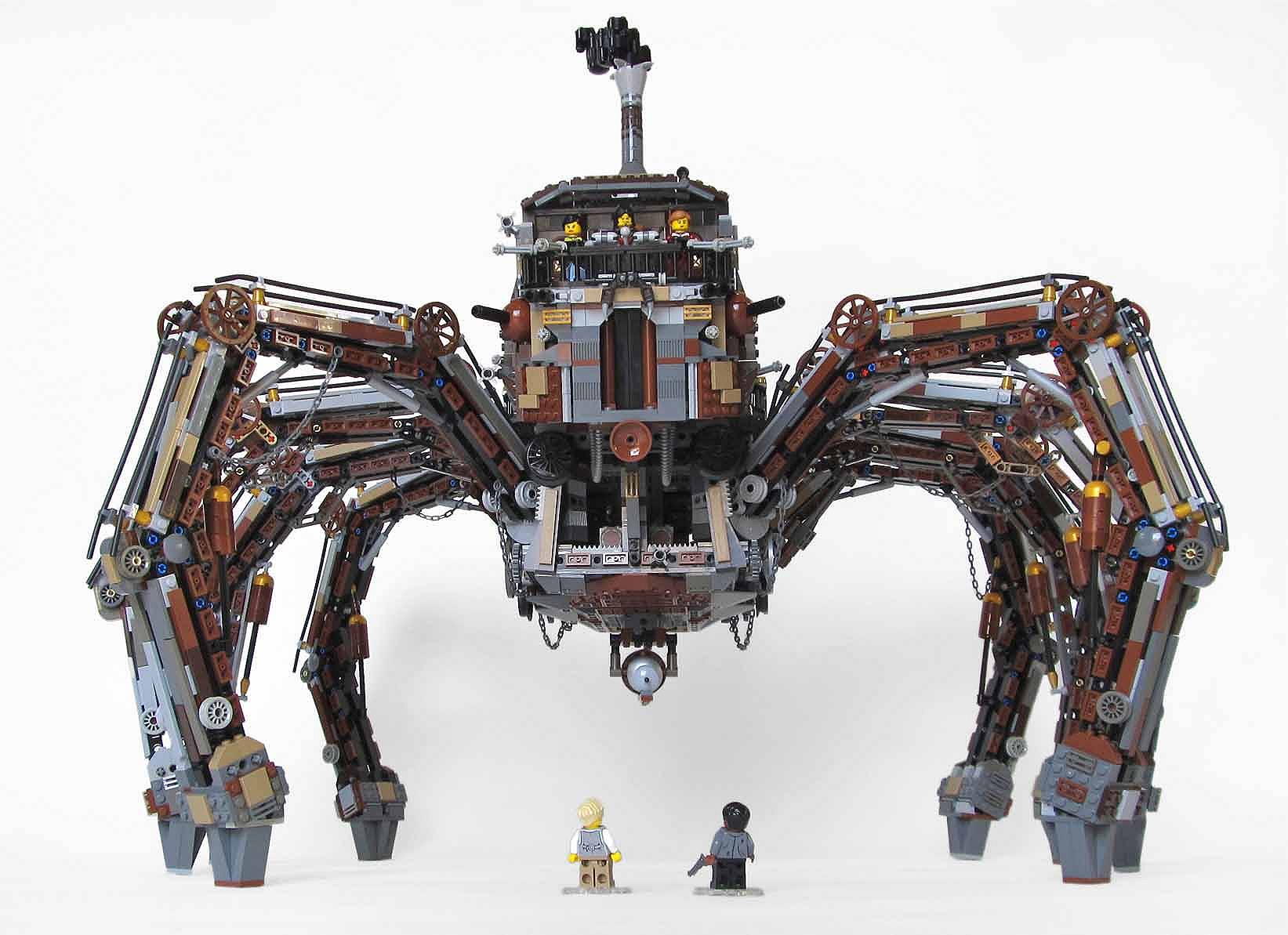 La Tarantola steampunk di Wild Wild West in LEGO