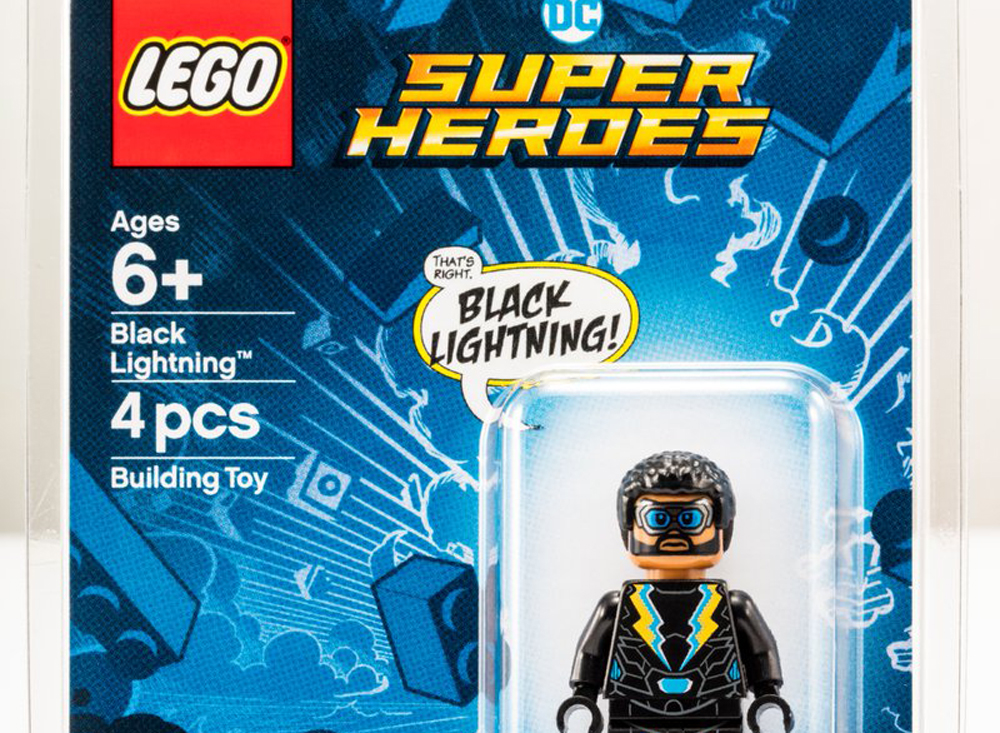 Black Lightning della DC è la minifigure esclusiva LEGO del SDCC