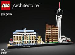 Immagini ufficiali del nuovo set LEGO Architecture Las Vegas 21047