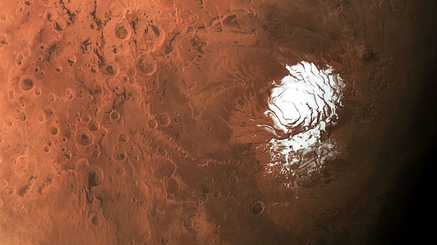 Scoperto su Marte un lago di acqua liquida