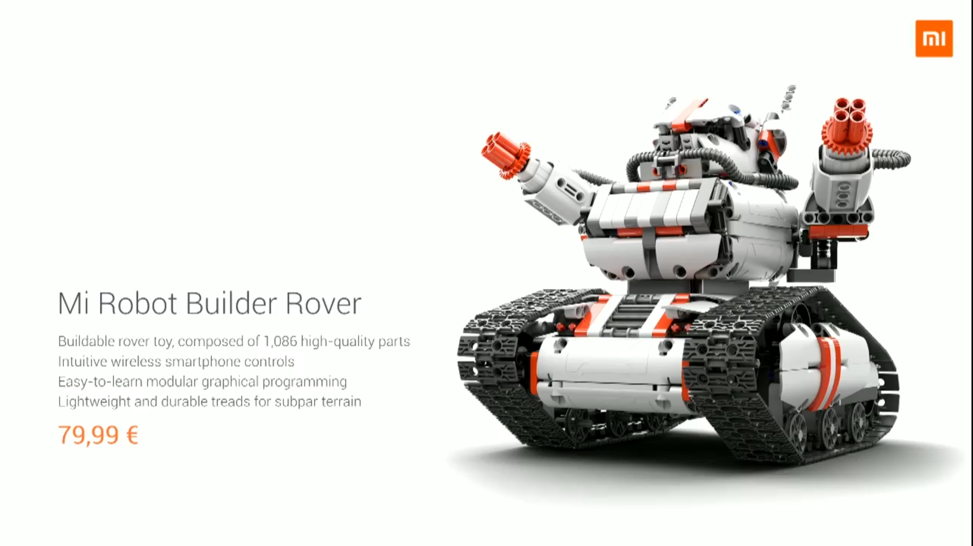 Mi robot builder rover