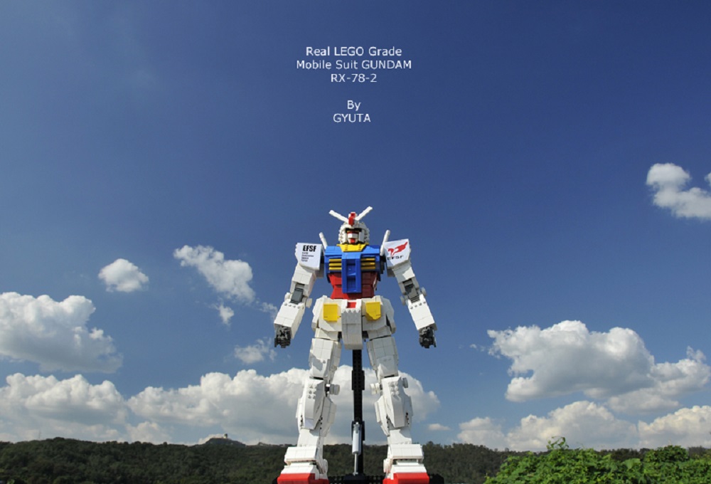 Un interessante crossover LEGO fra Gundam ed Evangelion