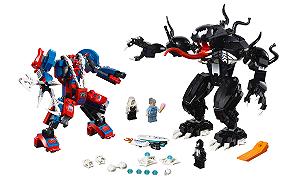 Annunciato il set LEGO Super Heroes 76115 Spider-Man Mech Vs. Venom Mech