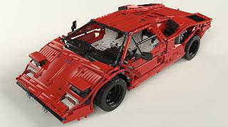 Una Lamborghini Countach LEGO Technic d’eccezione