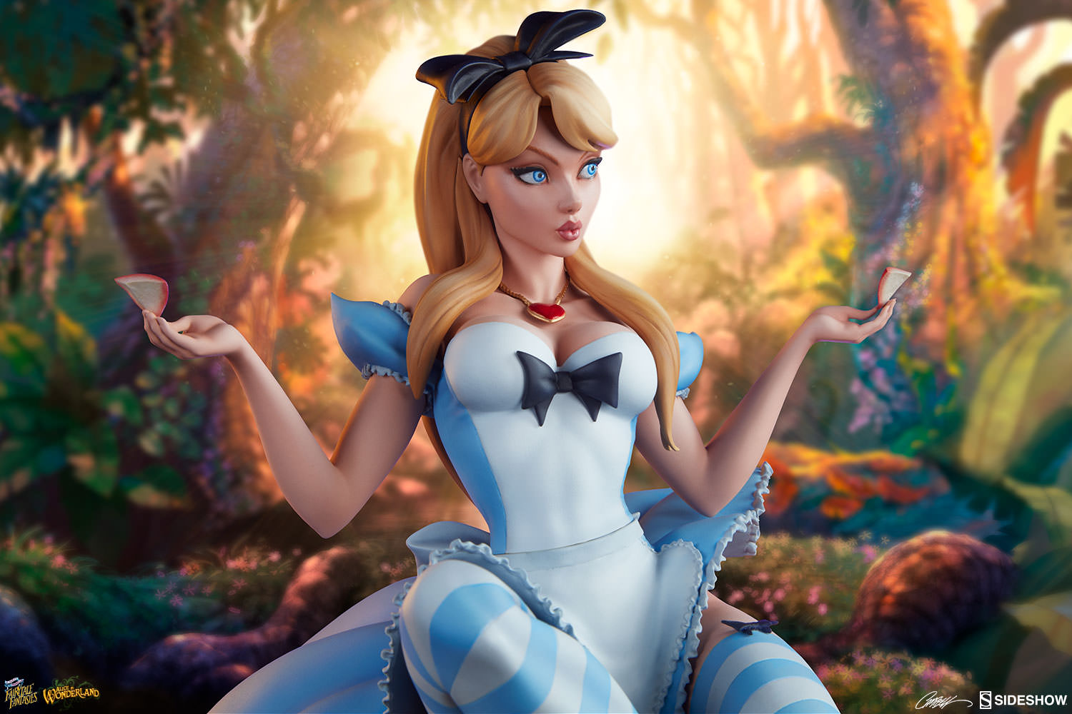 Alice in Wonderland Statue by Sideshow Collectibles
