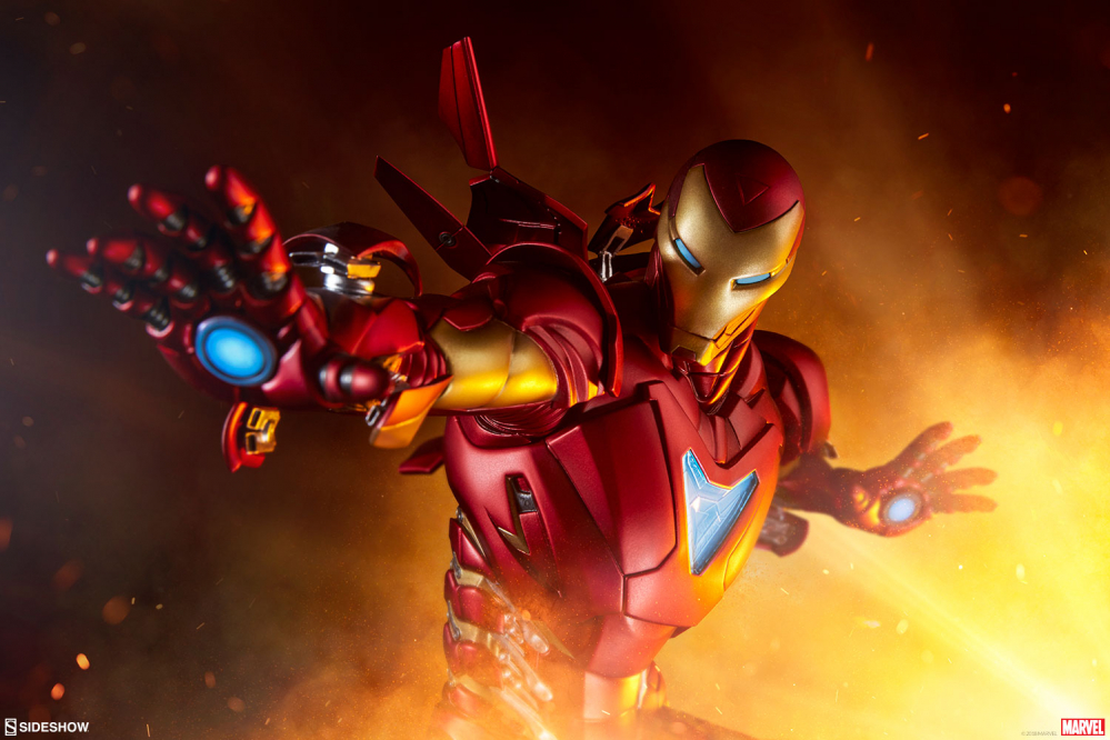 Iron Man Extremis Mark II - Statue by Sideshow Collectibles