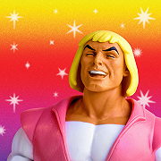Super 7: Masters of the Universe Classics Laughing Prince Adam SDCC 2018 Exclusive