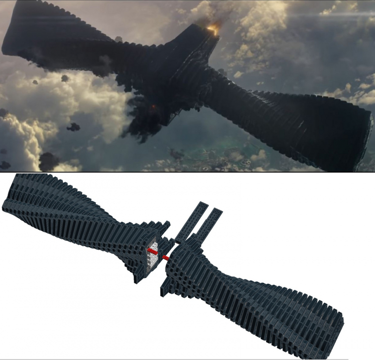 the dark aster lego set