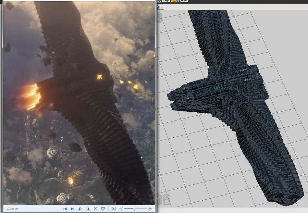 the dark aster lego set