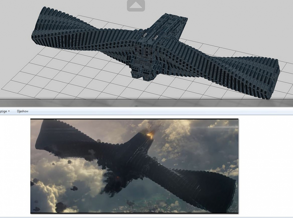 the dark aster lego set