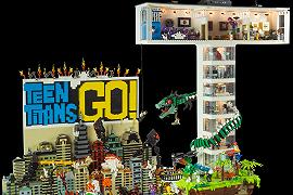 Il diorama LEGO della Titans Tower di Teen Titans Go