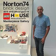 Andrea Lattanzio espone le sue opere alla LEGO House