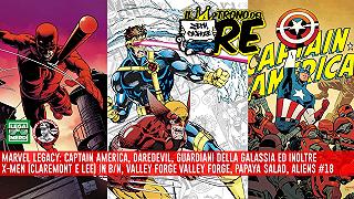 Il Trono Del Re Live: Cap America, Daredevil, Guardiani della Galassia (Legacy), X-Men B/N, Papaya Salad