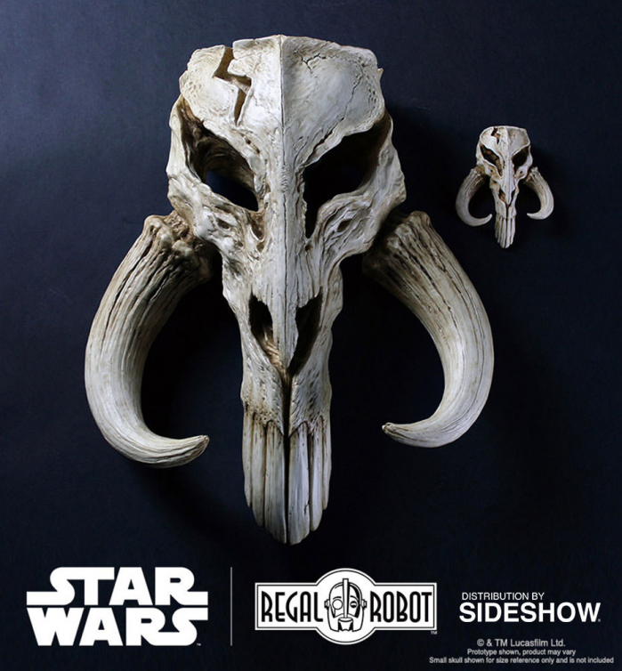 Mandalorian Skull Wall Decor Lega Nerd