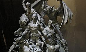 Batman InSanity 1:6 Diorama Prototipo di XM Studios & David Finch