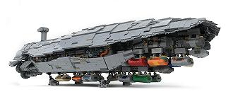 La nave trasporto GR-75 di Star Wars rifatta in LEGO