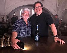 George Lucas in visita sul set di The Mandalorian