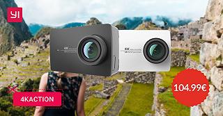 Yi 4K Action Camera oggi su Amazon a 104,99€ con il codice coupon