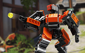 Il set LEGO Overwatch Omnic Bastion in vendita sul sito Blizzard