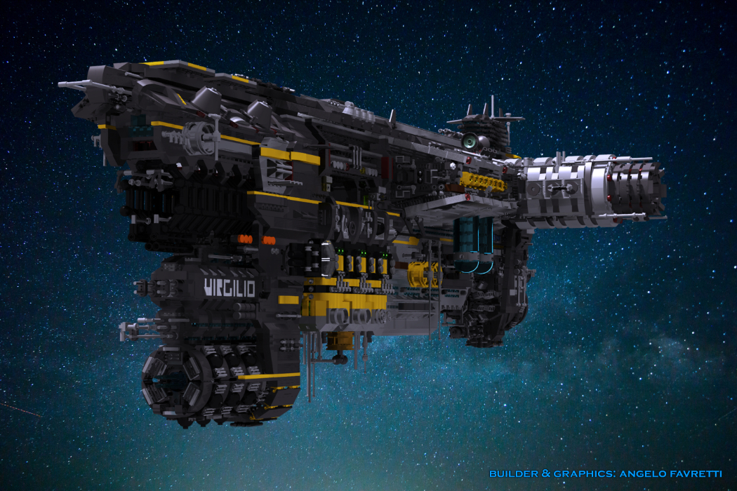 L’astronave LEGO Virgilio di Angelo Favretti