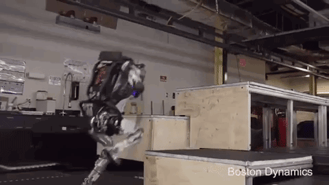 Nuova impresa per il robot Atlas, ora abile anche nel parkour