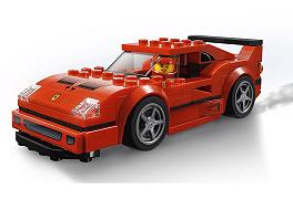 Immagini della Ferrari F40 Competizione LEGO Speed Champions