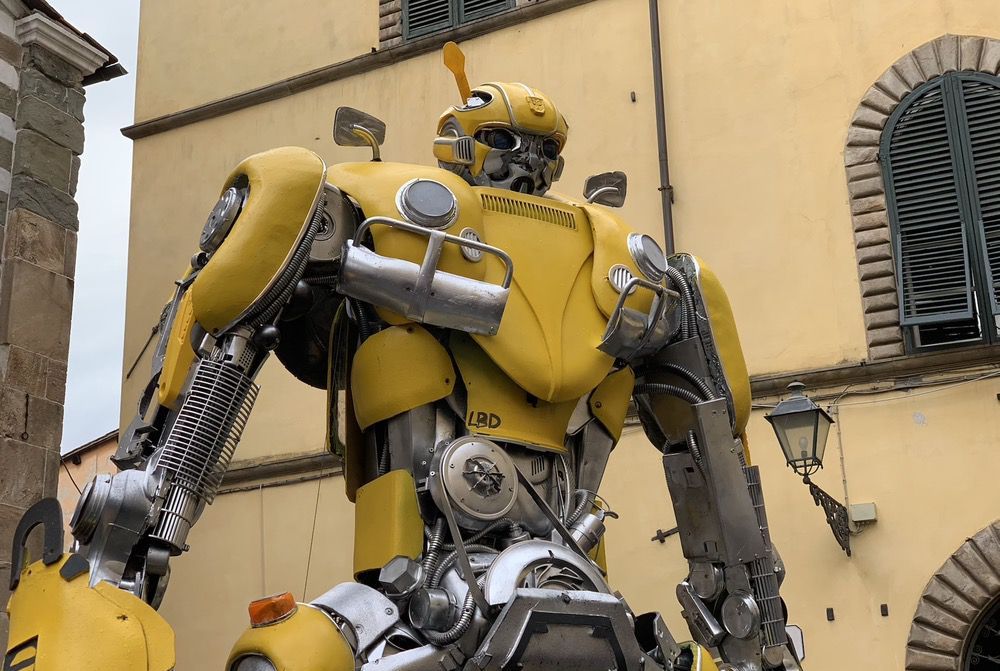 Labadanzky, autore del Bumblebee del Lucca Comics 2018