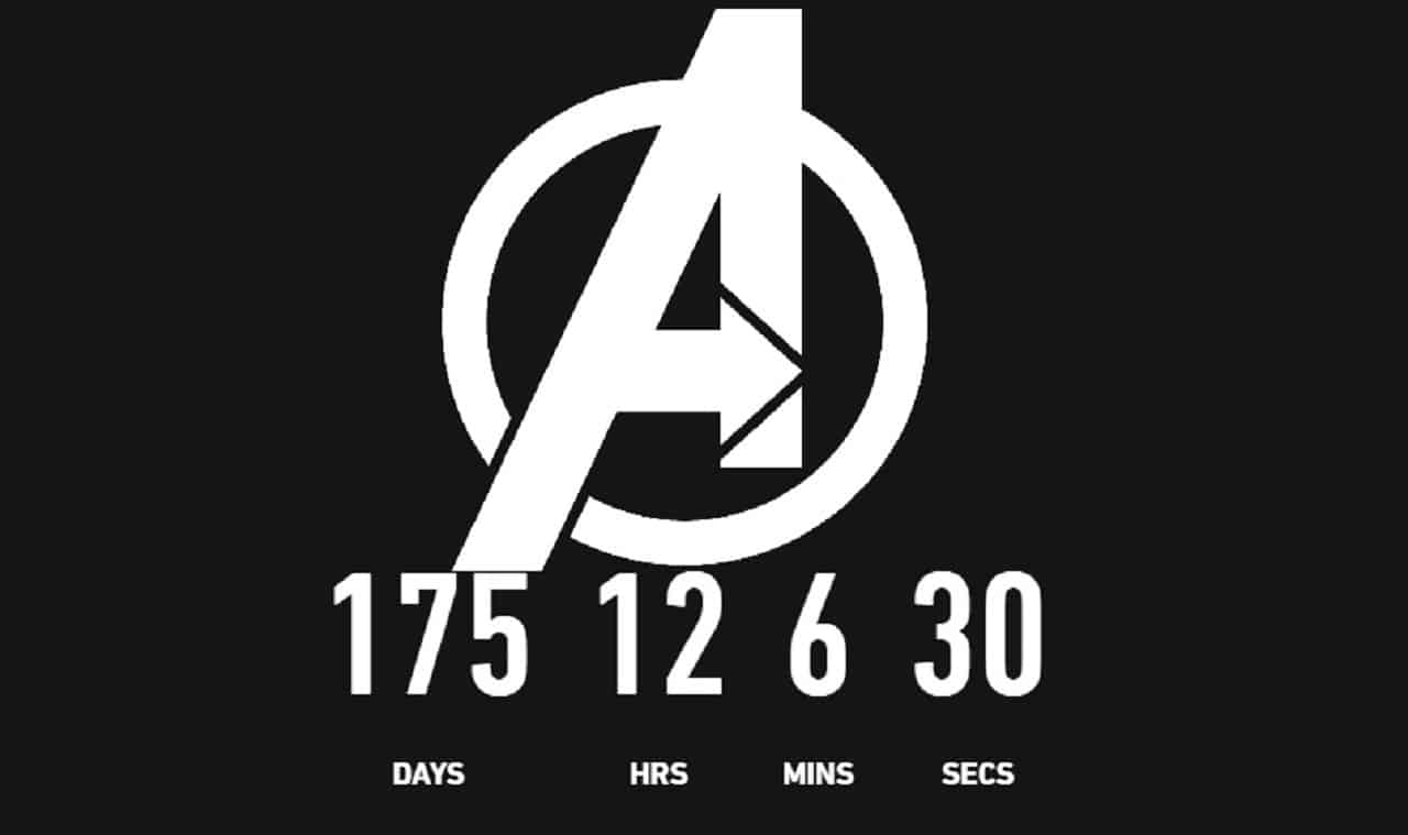 Avengers 4: arriva il conto alla rovescia ufficiale sul sito Marvel