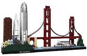 Nuovi set LEGO Architecture di Parigi e San Francisco