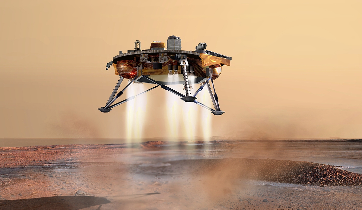 La NASA trasmetterà in diretta l'atterraggio di InSight su Marte