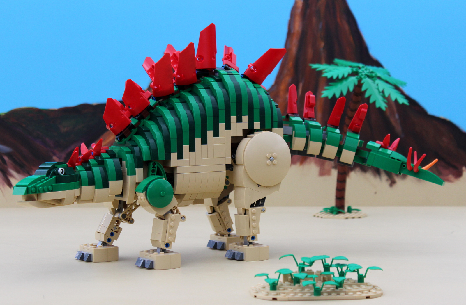 Lo stegosauro LEGO che cammina da solo