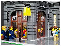 Il modulare LEGO col fastfood McDonald’s di Maxim