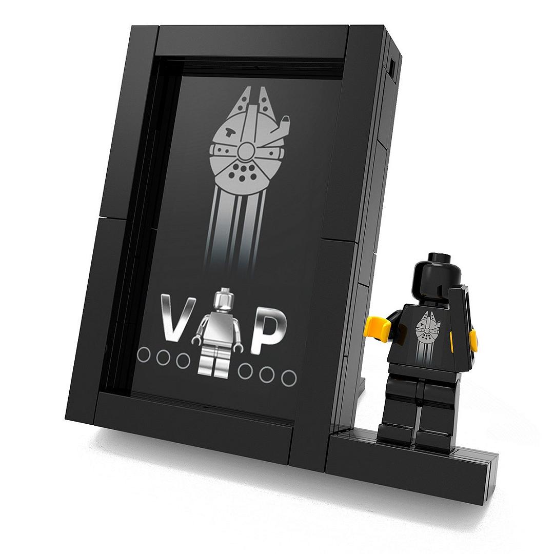 Il portatessera esclusivo per i possessori della Black Card LEGO VIP di Star Wars